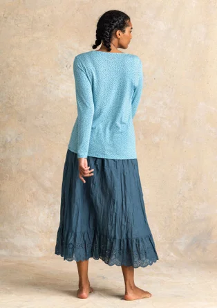 Jupon tissé en coton biologique - indigo vert