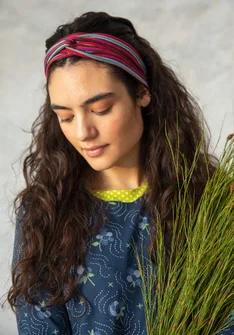 Strickgürtel „Andes“ aus Bio-/Recycling-Baumwolle - multi
