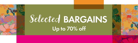 Selected bargains – up to 70% off