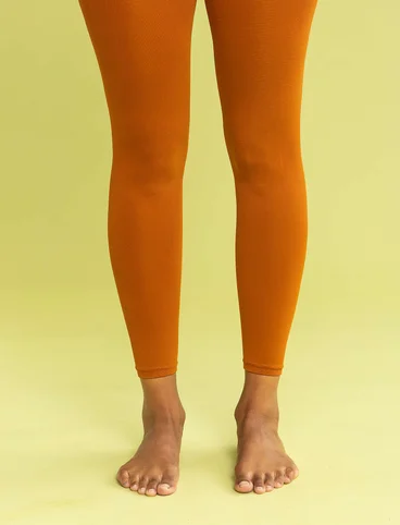 Solid-colour leggings made from recycled polyamide - pecannt