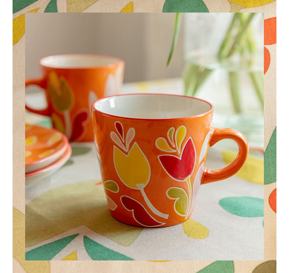 “Botanica” ceramic mug