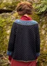 “Maria” organic/recycled cotton sweater (black M)