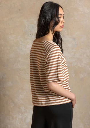 Basic-Streifenshirt aus Bio-Baumwolle - eichel-feder