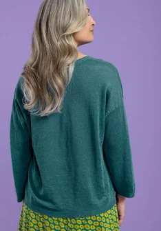 Knitted linen sweater - veronagrn