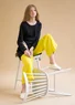 “Billie” jersey tunic in organic cotton/modal (black S)