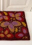 “Woodland” doormat in coir fiber agate red thumbnail