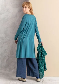 Tunique "Juliet" en jersey de coton biologique/modal - indigotier