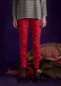Legging "Öland" en jersey de lyocell/élasthanne (tomate M)