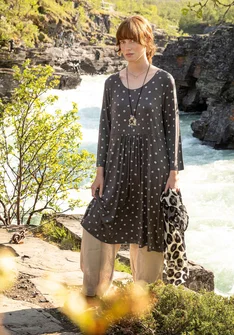 Jerseykleid „Pencil“ aus Lyocell/Elasthan - aschgrau