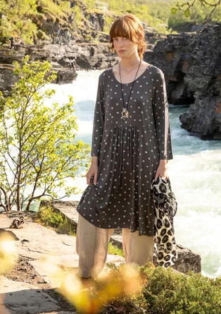 Jerseykleid „Pencil“ aus Lyocell/Elasthan - aschgrau