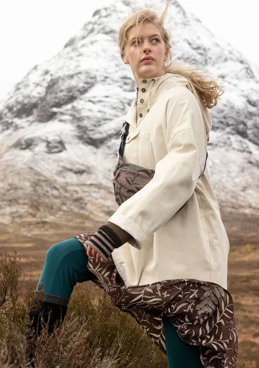 Einfarbiger Anorak „Tundra“ aus Bio-Baumwolle - ungefärbt