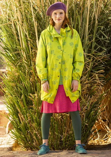 Parka "Nice" en écocoton - vert tropical