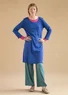 Organic cotton jersey dress (lupin S)