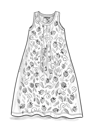 Robe ”June” en jersey de coton biologique/modal - 