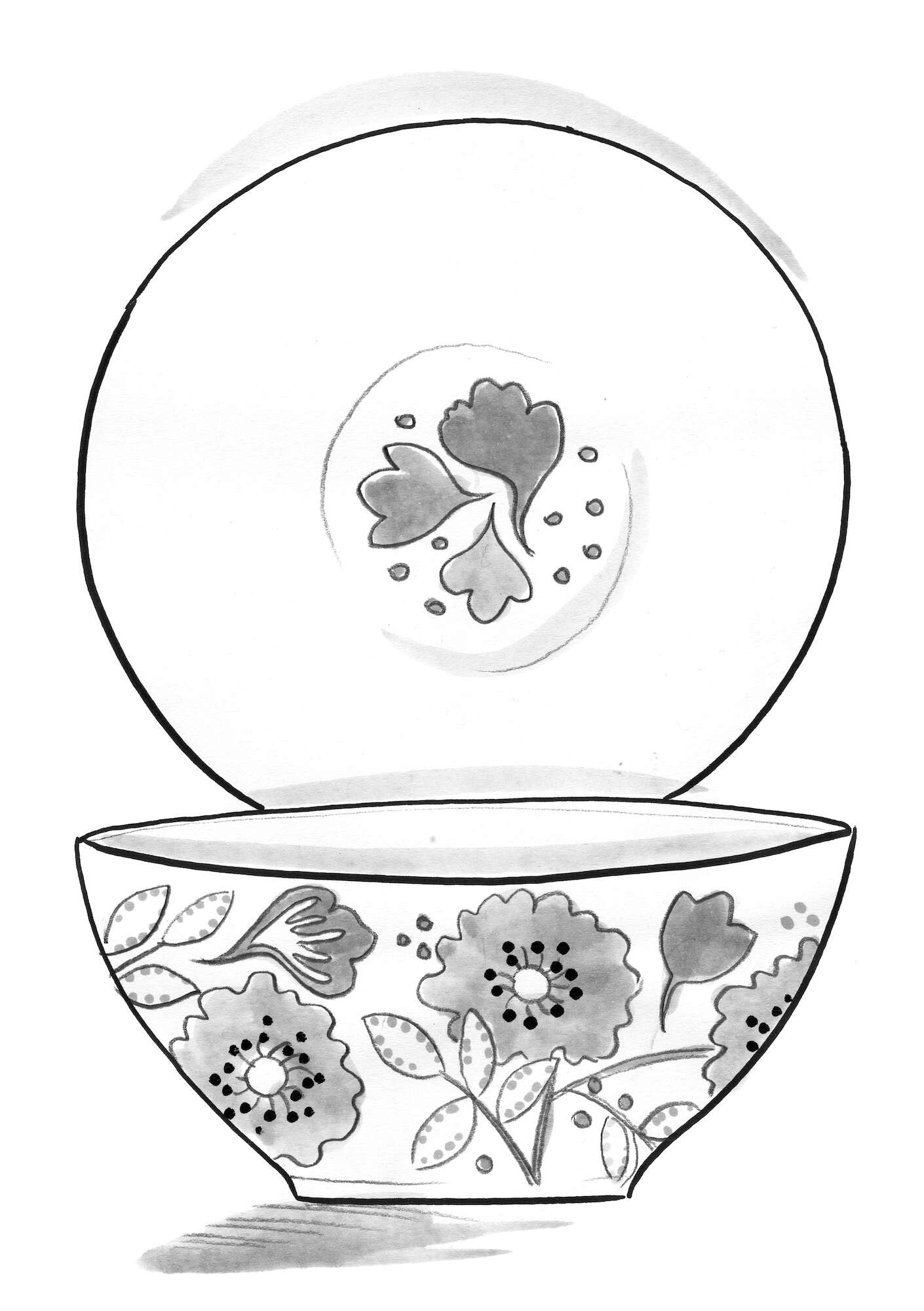 “Primavera” ceramic bowl