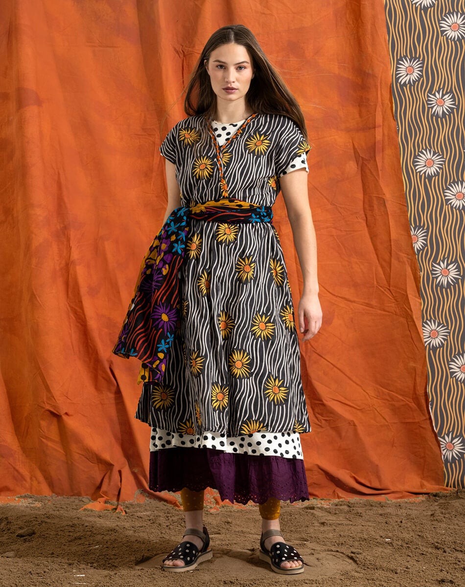 Kleid „Makutsi“ aus Öko-Baumwollgewebe