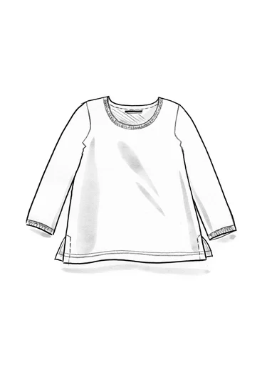 “Daisy” organic cotton top - carbon