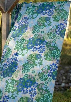 Gardine „Anaya“ aus Bio-Baumwolle - malachit