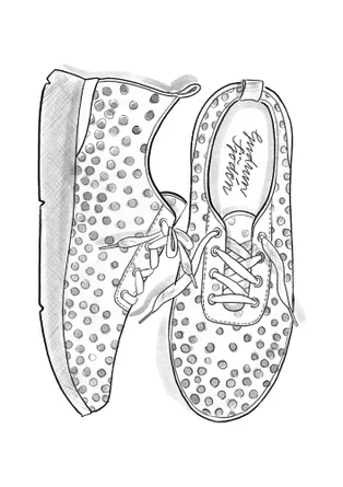 “Juno” sneakers made from recycled polyester - black