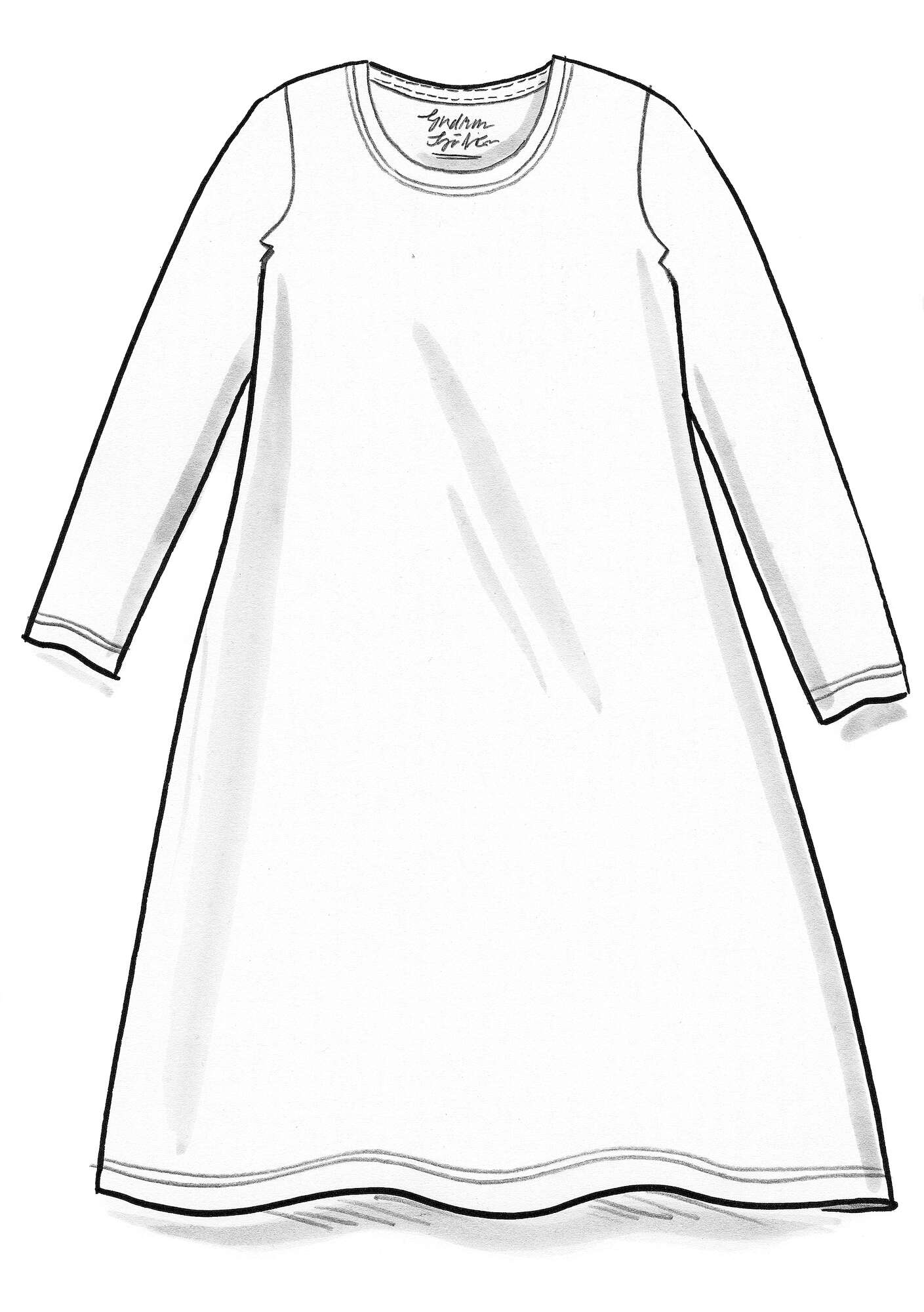 Tricot jurk  Luna  van lyocell/elastaan
