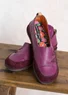 Chaussures en cuir nappa/nubuck (raisin 36)