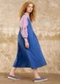 Organic cotton jersey dress (lupin XL)