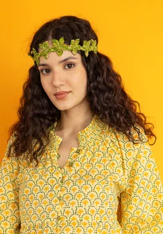 Ceinture "Sona" en coton biologique - asperge