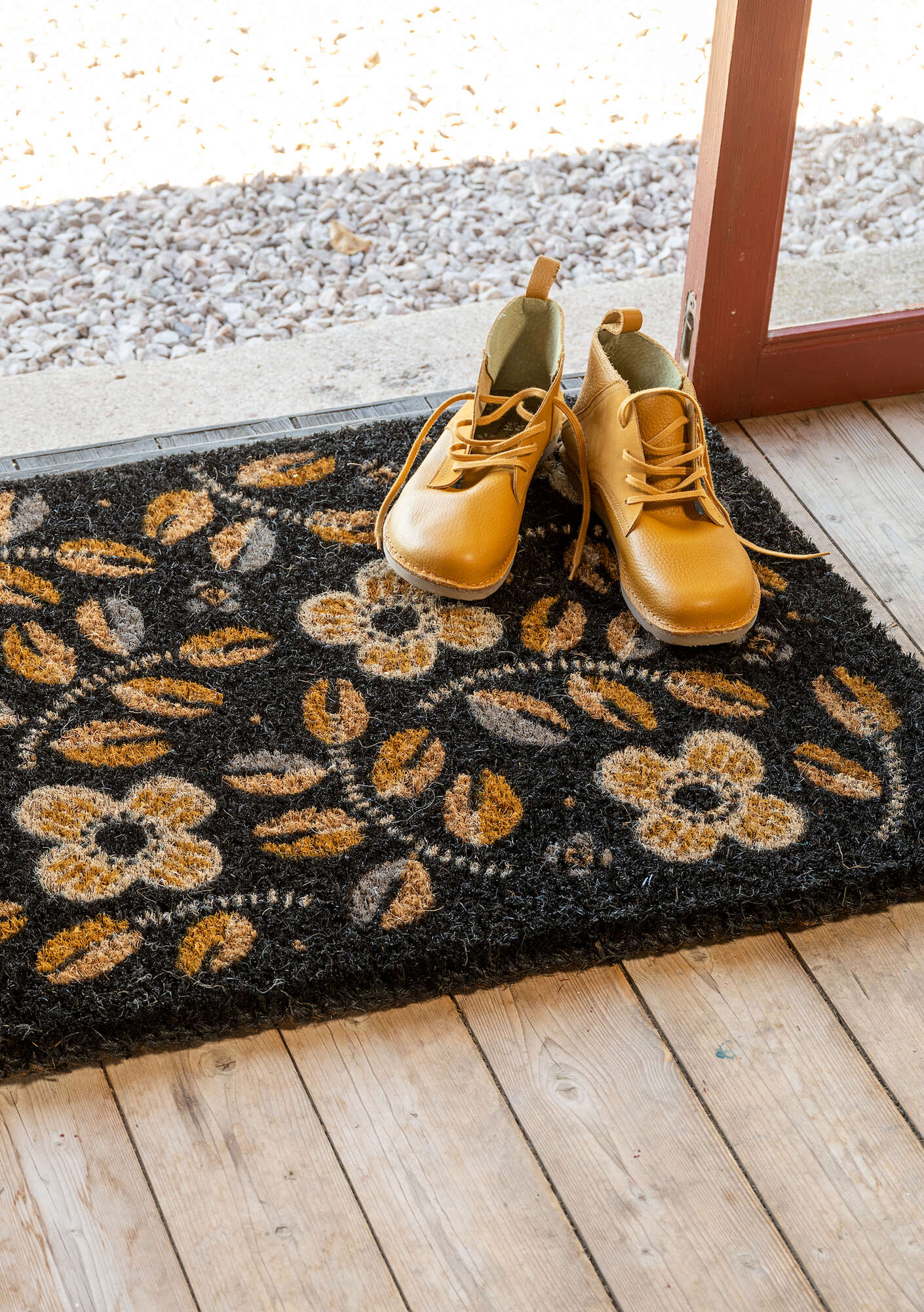 “Springrose” coir doormat black thumbnail
