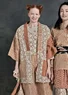  Kimono „Matsumoto“ aus Leinen/Baumwolle (ungebleicht-gebrannte siena S/M)