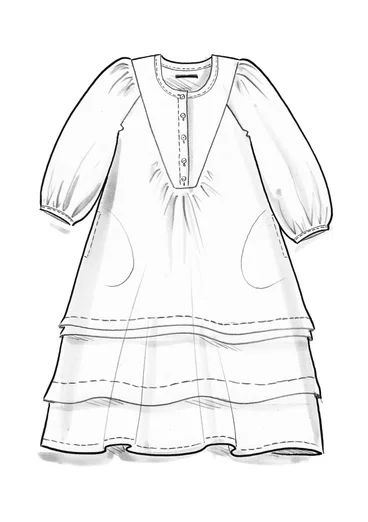 “Blossom” woven organic cotton dress - artemisia