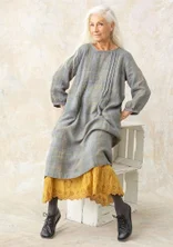 “Lillian” linen woven dress - grafit0SL0mnstrad