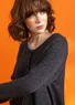 Cardigan in wool (dark ash gray melange S)