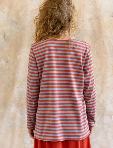 Organic cotton striped essential sweater - dovbl0SL0tegel