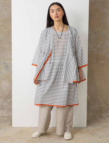 “Nord” woven organic cotton blouse - halvblekt