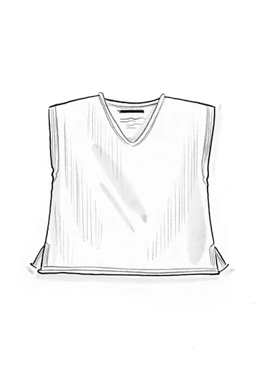 Strickpullunder aus Bio-/Recycling-Baumwolle - grünpfeffer