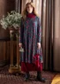 “Dagny” lyocell/elastane jersey dress (indigo green XS)