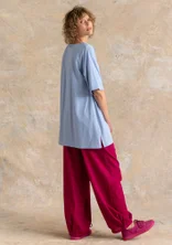 Jerseytunika „Himla“ aus Bio-Baumwolle - nebelblau