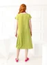 Robe "Galilei" en jersey de lyocell/élasthanne (kiwi M)