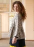 “Piccolo” linen wrap blouse (mole S)