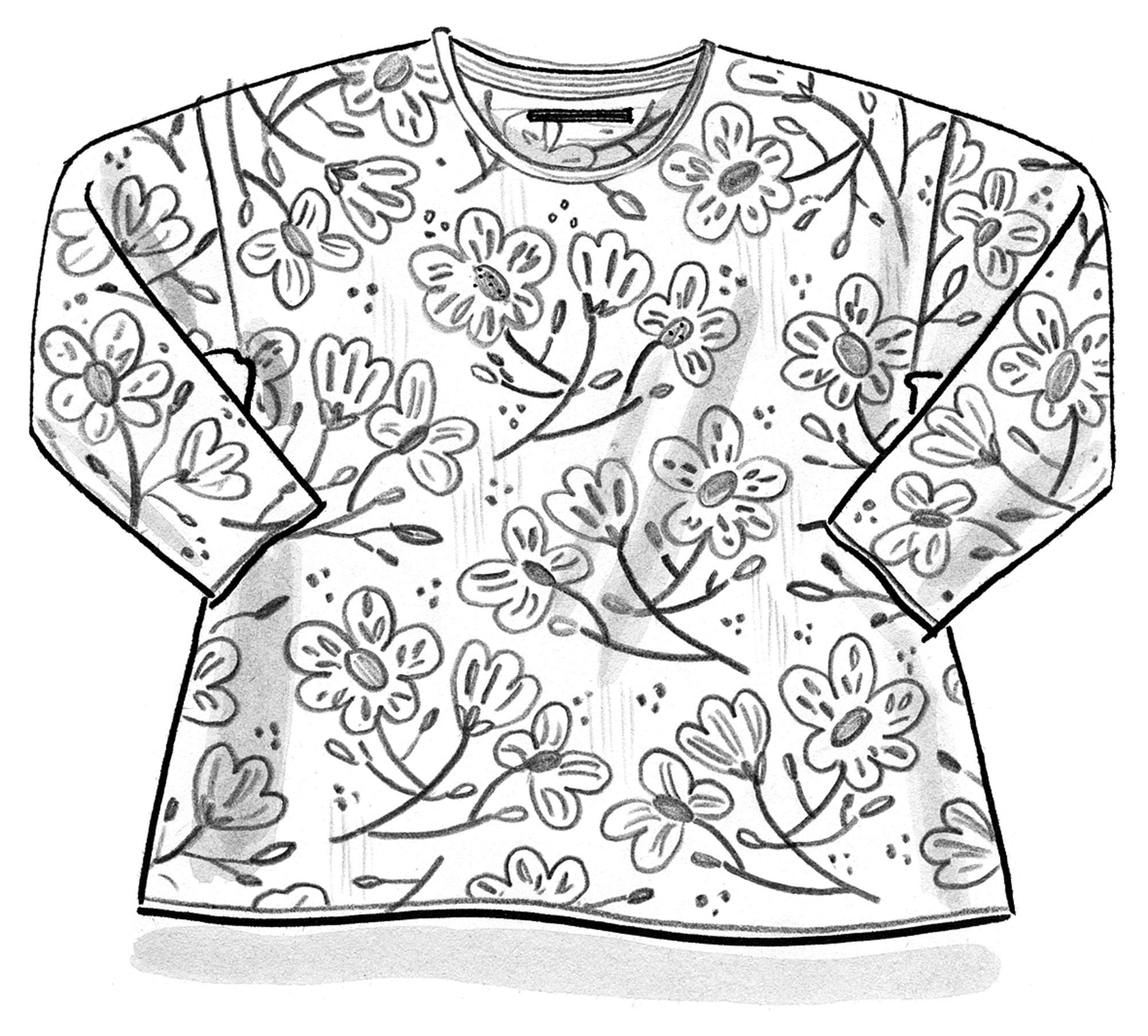 “Magnolia” organic cotton sweater