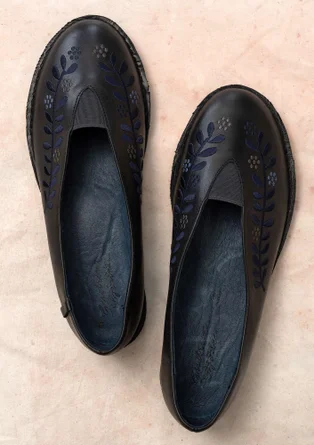Schuhe „Lily“ aus Nappaleder - schwarz