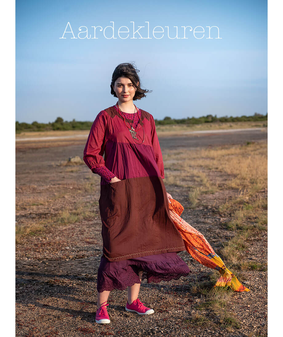  Desert  woven organic cotton dress