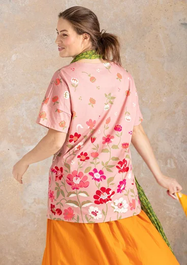 T-shirt "Peony" i ekologisk bomull/modal -
