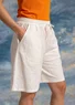 Jerseyshorts „Runa“ aus Bio-Baumwolle (halbgebleicht L)