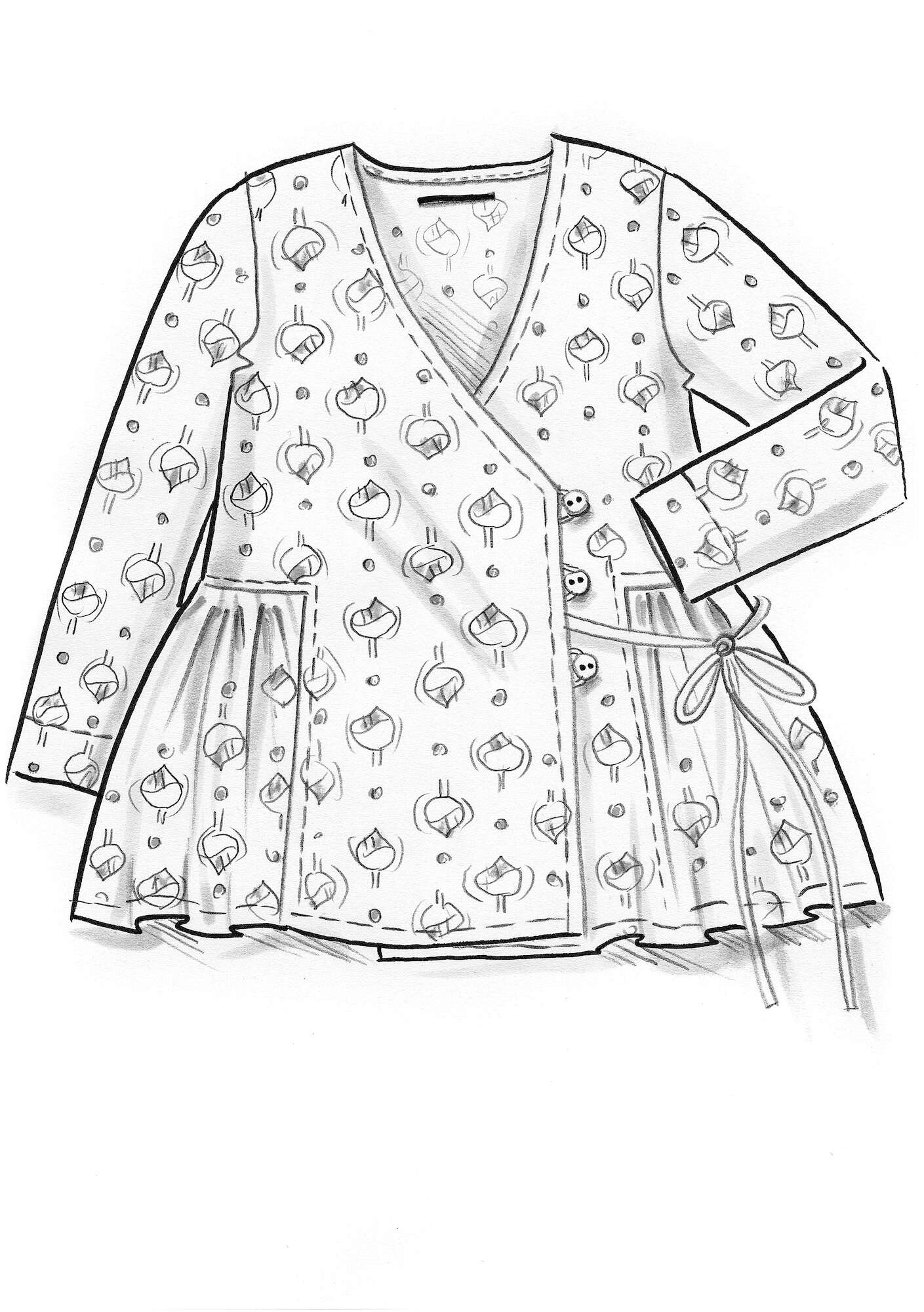 “Himalaya” blouse in organic cotton