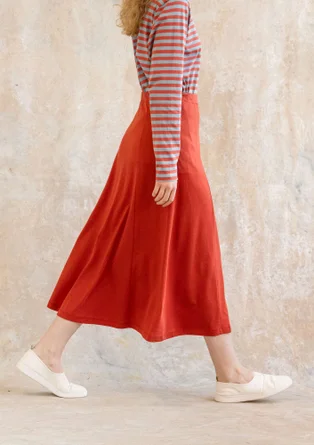 “Billie” organic cotton/modal jersey skirt - copper