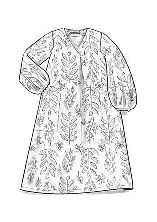 Kangasmekko "Seaweed" ekopuuvillaa - musta