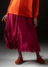 Woven organic cotton underskirt (red cabbage XXL)