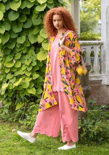 Organic cotton jersey tunic -