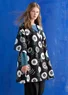 Kimono „Julie“ aus Öko-Baumwolle (schwarz S/M)